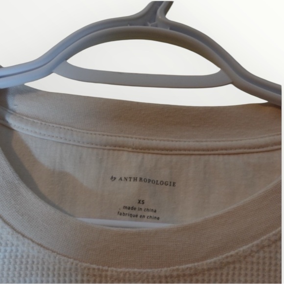 Anthropologie Snow Day Mountain Scenic Waffle Knit Top XS - Picture 5 of 9